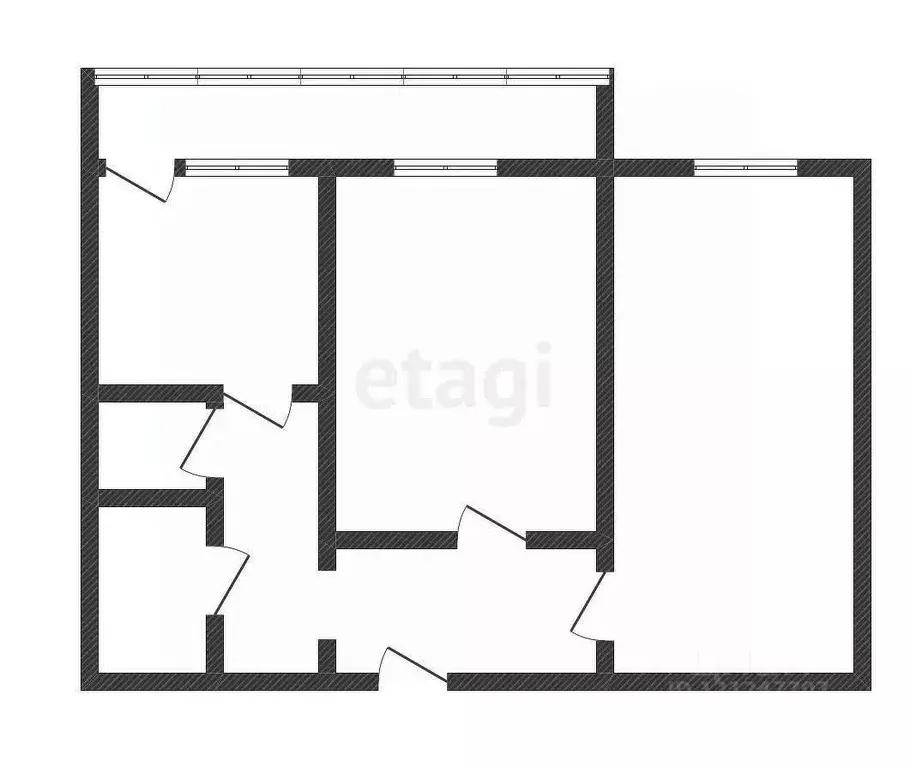 2-к кв. Курская область, Курск Ясная ул., 3 (57.4 м) - Фото 1
