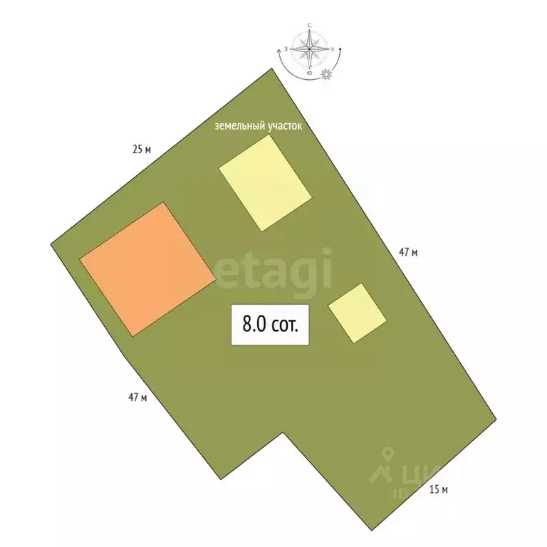 Дом в Алтай, Майминский район, с. Майма Лесная ул., 37 (74 м) - Фото 2