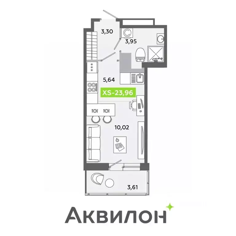 Студия Ленинградская область, Всеволожский район, Заневское городское ... - Фото 0
