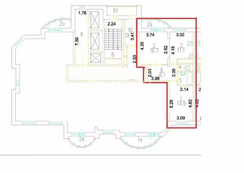 2-комнатная квартира: Москва, Бескудниковский бульвар, 30к4 (55.5 м) - Фото 0