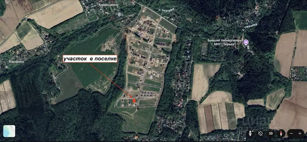 Участок в Москва Акиньшино-5 кп, 11-я линия (6.0 сот.) - Фото 1