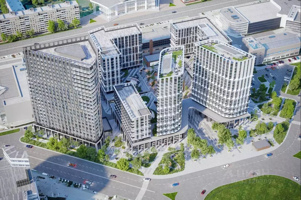 2-к кв. Новосибирская область, Новосибирск пл. Карла Маркса (84.49 м) - Фото 1