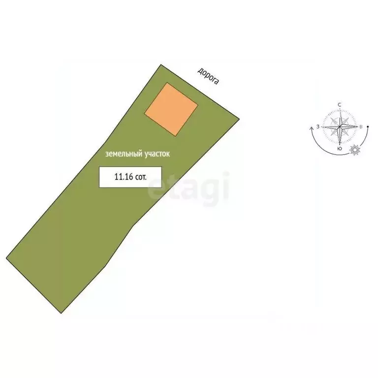 Участок в Челябинская область, Миасс ул. Кураева, 71 (11.1 сот.) - Фото 1