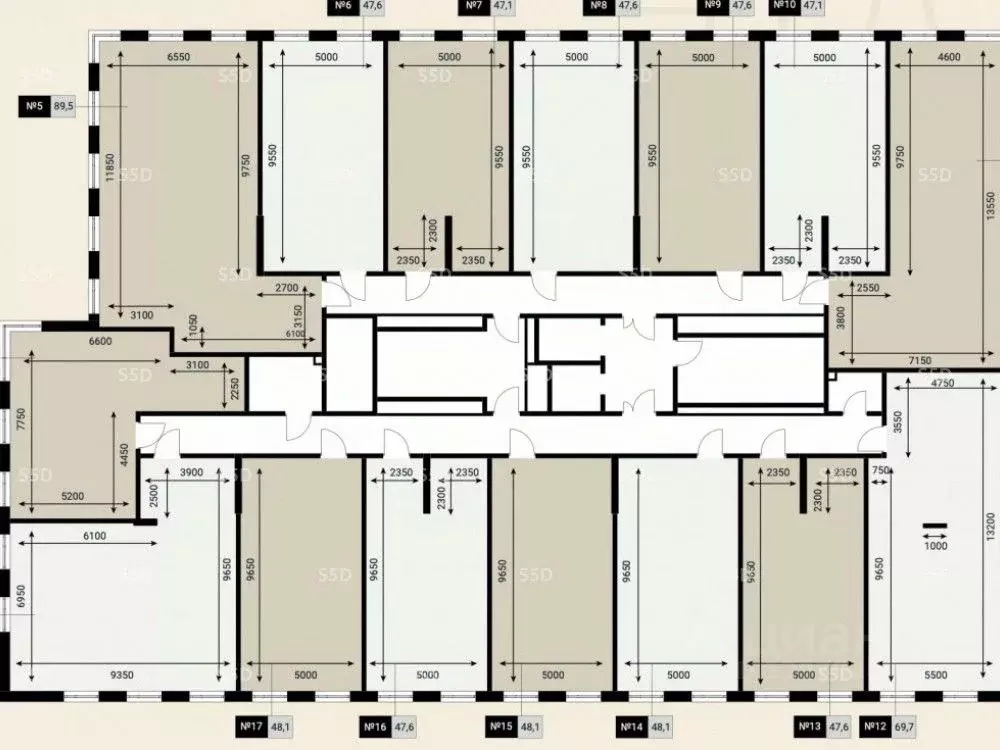 Офис в Москва Кастанаевская ул., 16С1 (89 м) - Фото 1