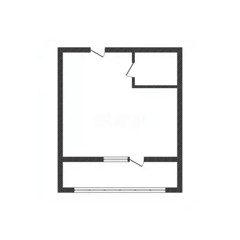 Студия Курганская область, Курган ул. Пушкина, 9 (28.4 м) - Фото 2