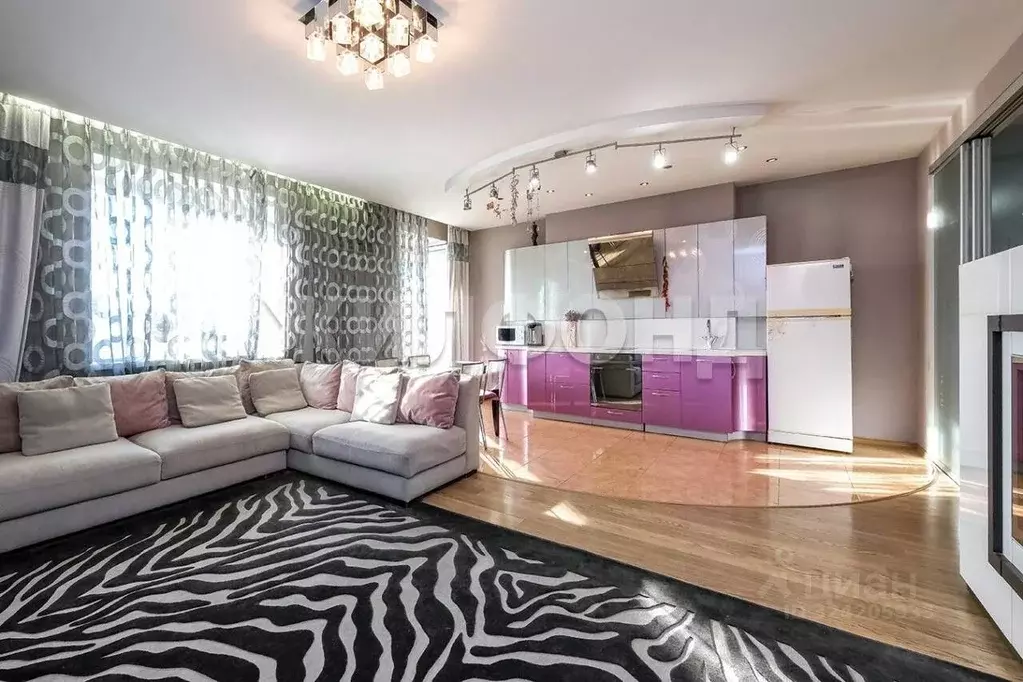 3-к кв. Новосибирская область, Новосибирск ул. Кропоткина, 102 (104.7 ... - Фото 2