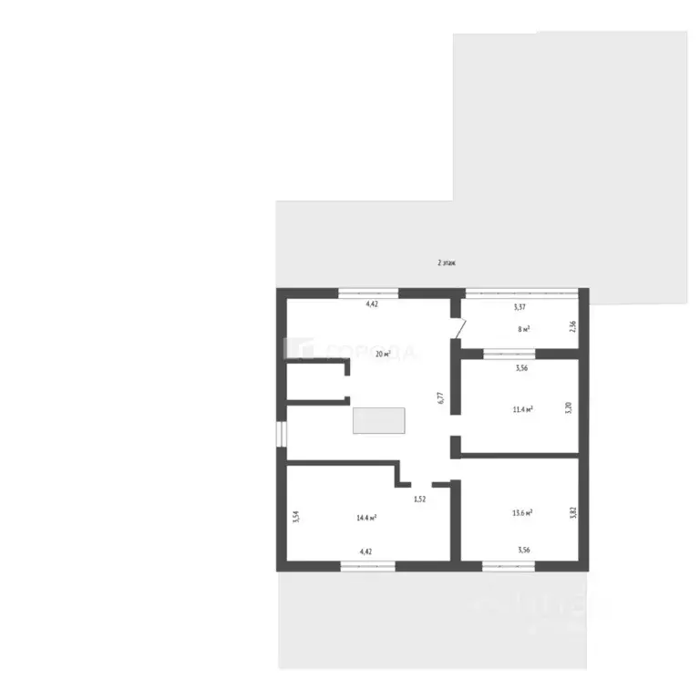 Дом в Алтайский край, Барнаул проезд 8-й Инициативный, 3 (165 м) - Фото 2