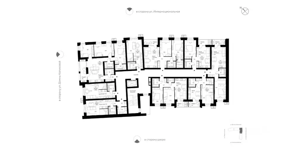 3-к кв. Коми, Сыктывкар Интернациональная ул., 200 (101.1 м) - Фото 1