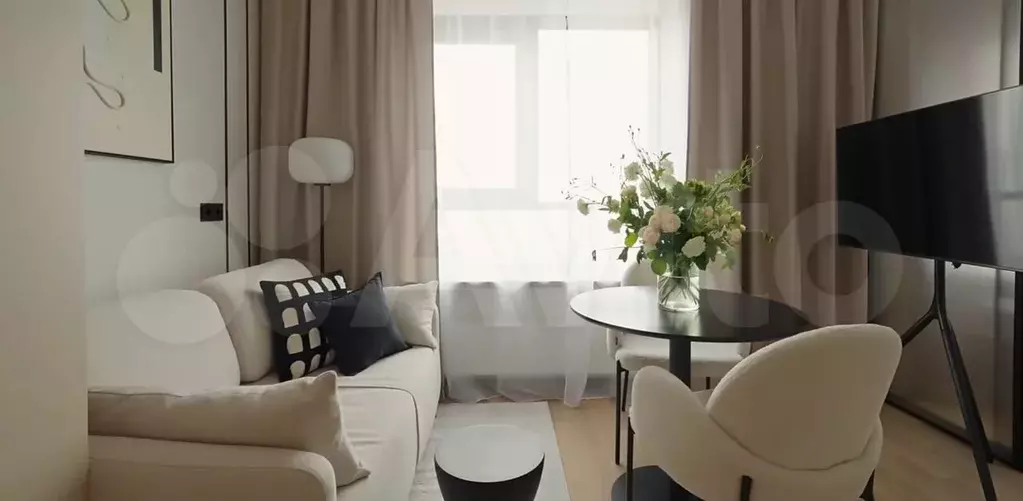 Квартира-студия, 34,6 м, 14/16 эт. - Фото 1