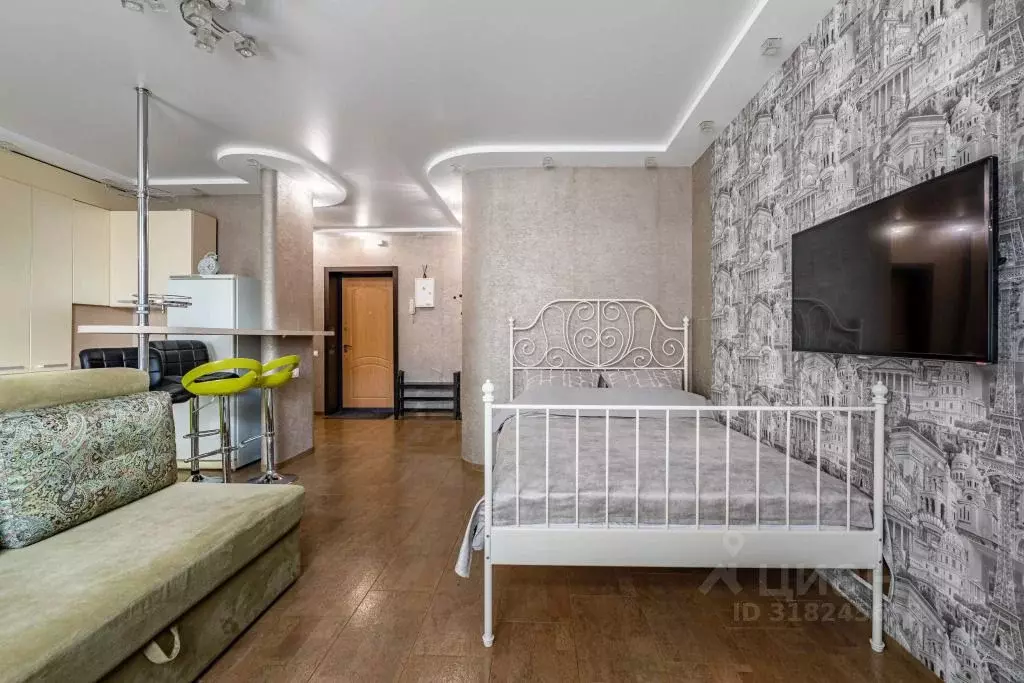 1-к кв. Татарстан, Казань ул. Чернышевского, 16 (35.0 м) - Фото 1