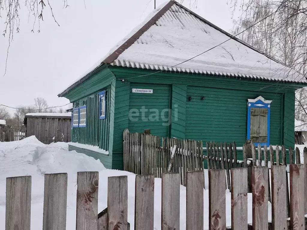 Дом в Алтайский край, Смоленский район, с. Ануйское Советская ул., 20 ... - Фото 1