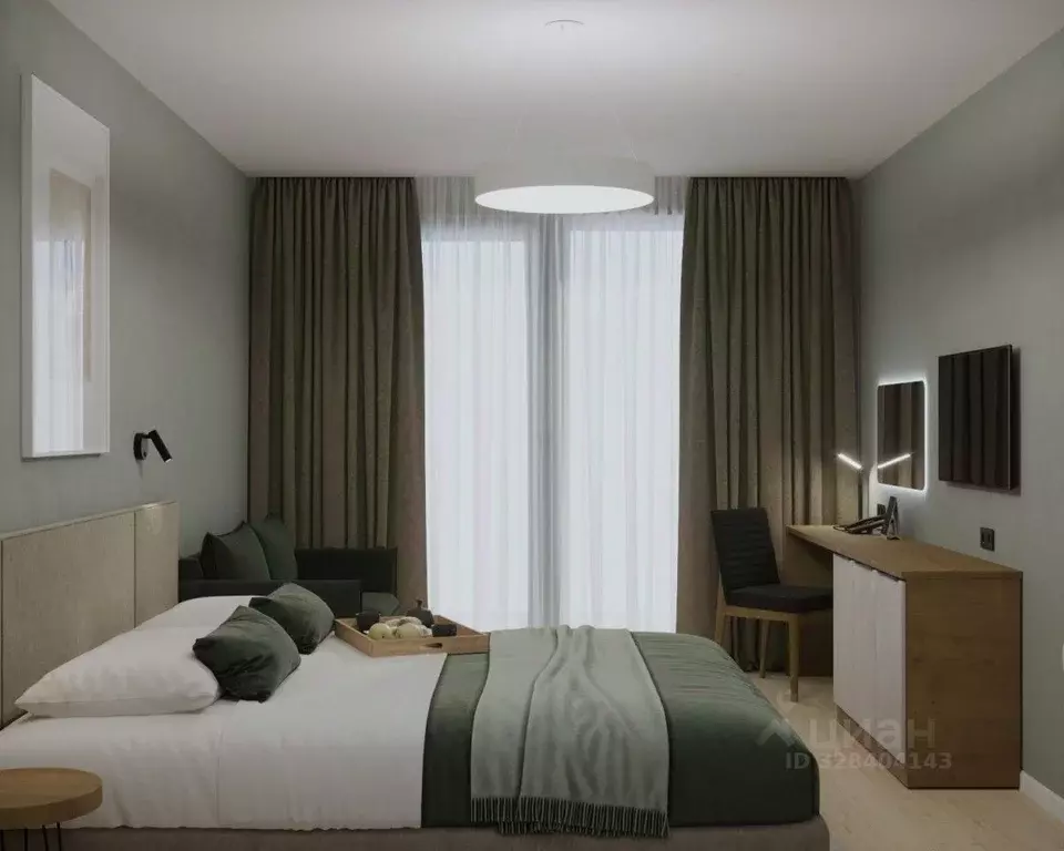 Свободной планировки кв. Крым, Евпатория просп. Ленина, 56 (31.74 м) - Фото 1