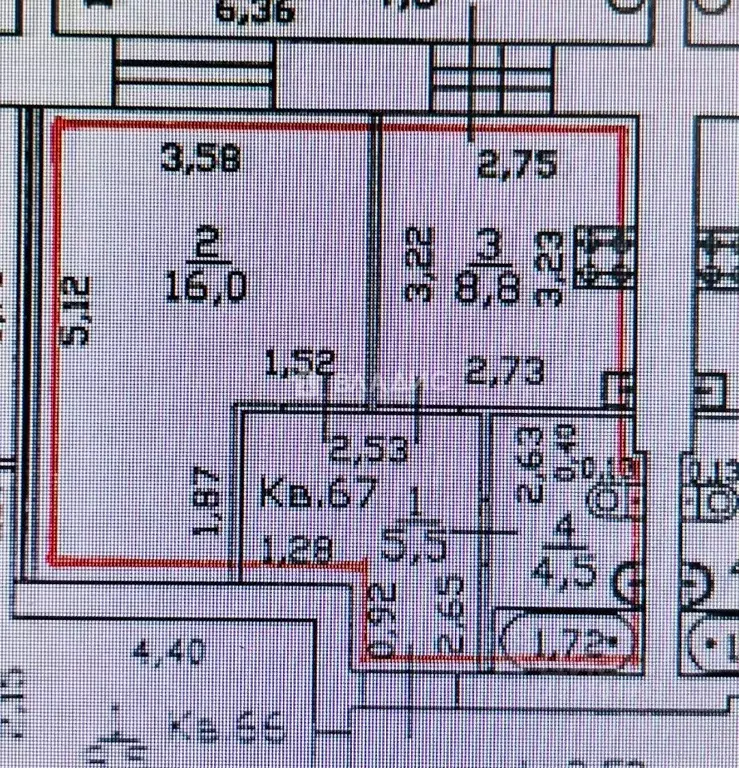 1-к кв. Марий Эл, Йошкар-Ола ул. Панфилова, 33Б/3 (39.1 м) - Фото 2