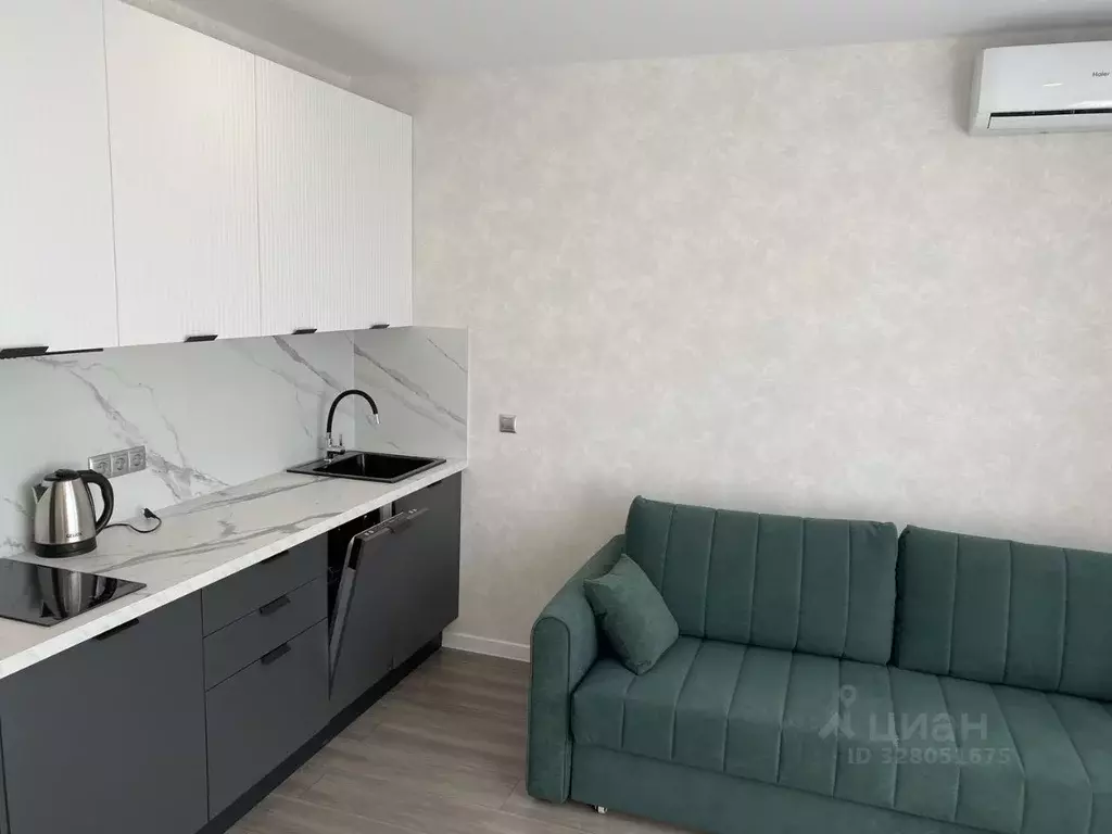 Студия Московская область, Люберцы ул. Гоголя, 3 (26.4 м) - Фото 2