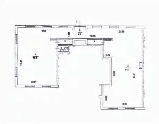 Помещение свободного назначения в Москва ул. Остоженка, 27К2 (180 м) - Фото 1