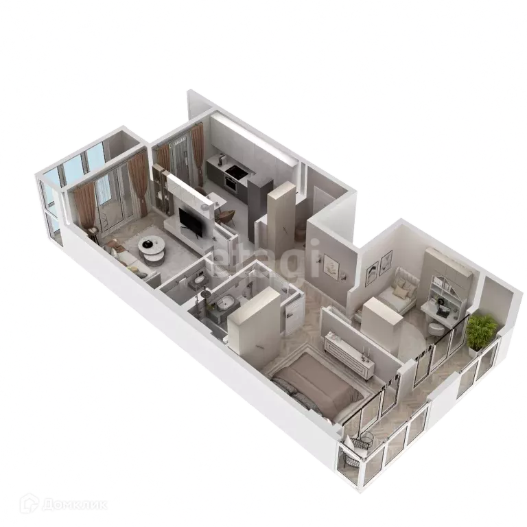 Продаётся 3-к квартира, 72.6 м - Фото 0