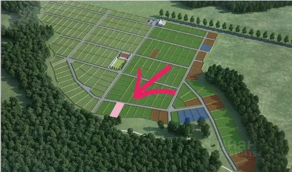 Участок в Калужская область, Тарусский муниципальный округ, Алекино ... - Фото 1