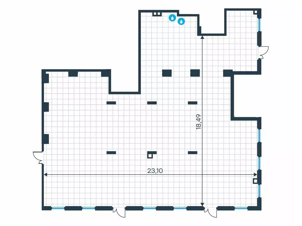 Помещение свободного назначения (373.8 м) - Фото 1