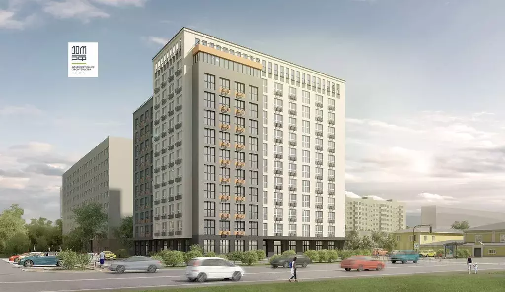 1-к кв. Нижегородская область, Нижний Новгород Ярмарка мкр,  (45.87 м) - Фото 1