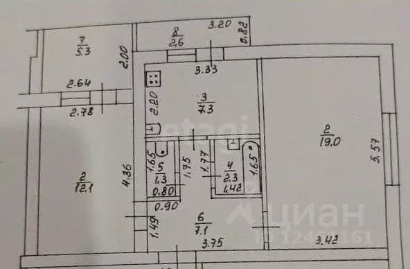 2-к кв. Краснодарский край, Анапа ул. Крылова, 85А (49.1 м) - Фото 1