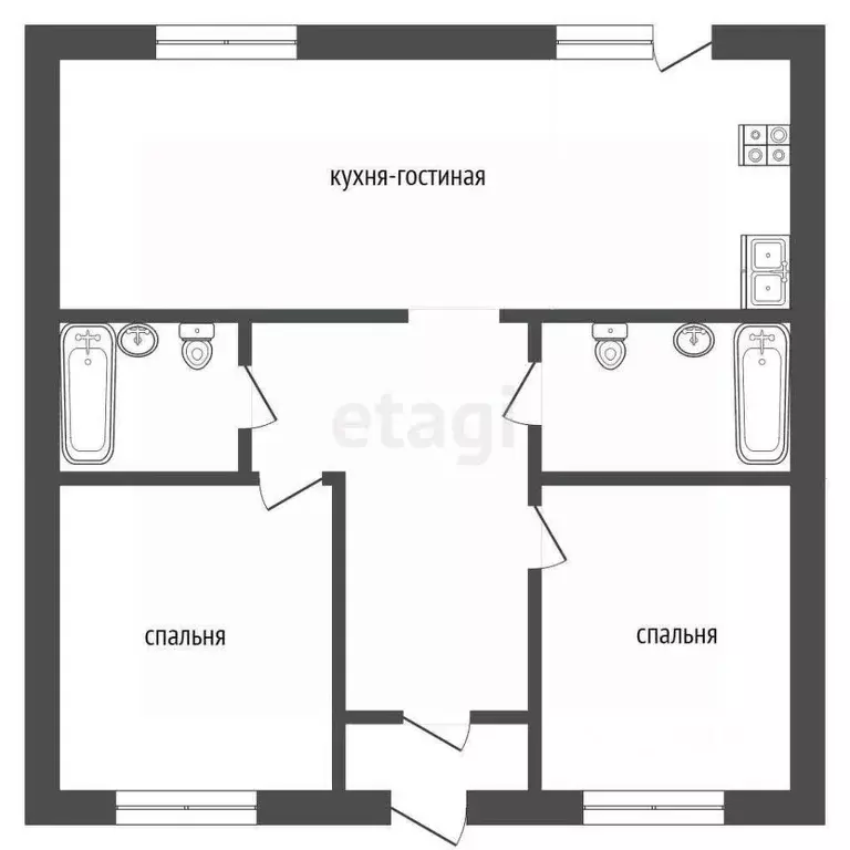 Дом в Ростовская область, Аксайский район, Щепкинское с/пос, ... - Фото 1