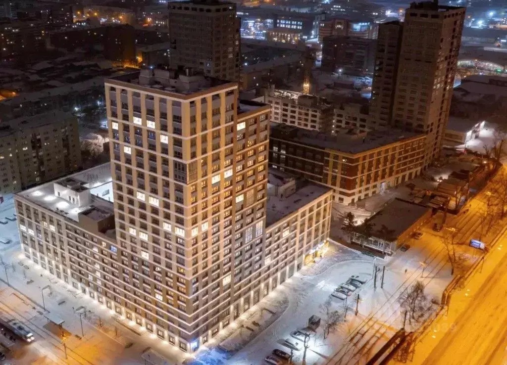 1-к кв. Томская область, Томск Комсомольский просп., 48Б (45.0 м) - Фото 1