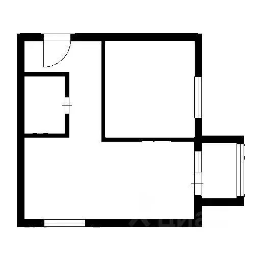 2-к кв. Башкортостан, Уфа Бельская ул., 32 (42.0 м) - Фото 2