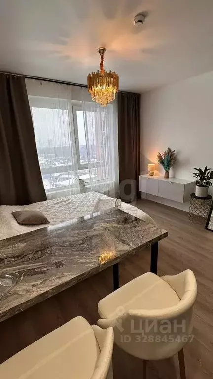 Студия Москва ул. Сокольнический Вал, 1 (21.7 м) - Фото 2