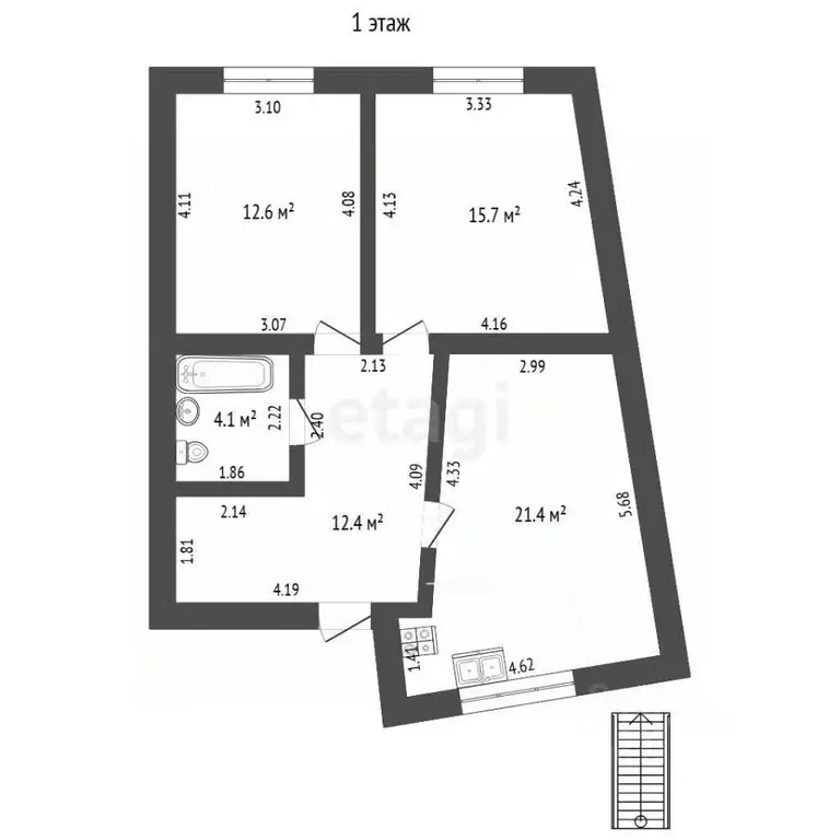 Дом в Крым, Евпатория ул. Симферопольская, 89 (155 м) - Фото 2