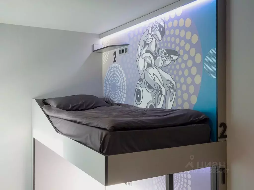 Комната Москва 1-й Пехотный пер., 10 (9.0 м) - Фото 2