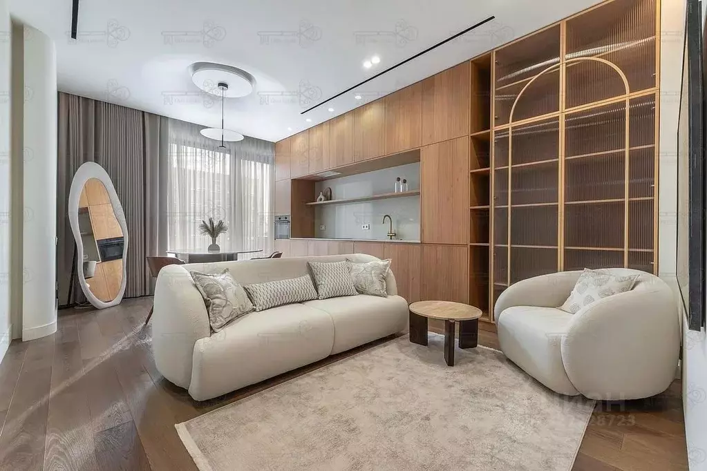 3-к кв. Москва ул. Усачева, 15А (90.0 м) - Фото 1