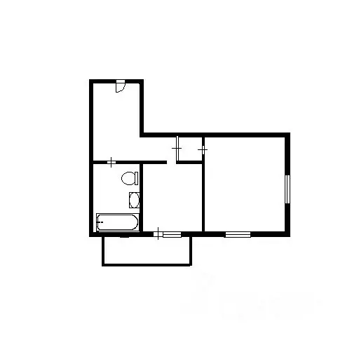 1-к кв. Новосибирская область, Новосибирск ул. Кирова, 225 (45.0 м) - Фото 2