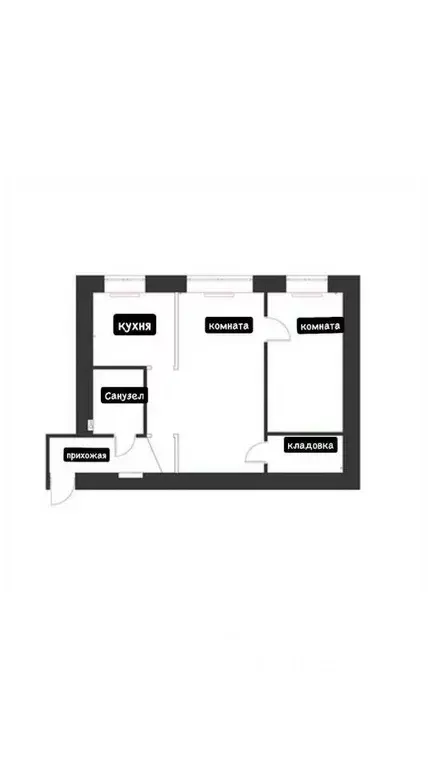 2-к кв. Ярославская область, Рыбинск ул. Свободы, 1 (44.0 м) - Фото 1