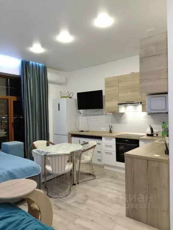 Студия Краснодарский край, Сочи Каспийская ул., 46Ж (28.2 м) - Фото 1