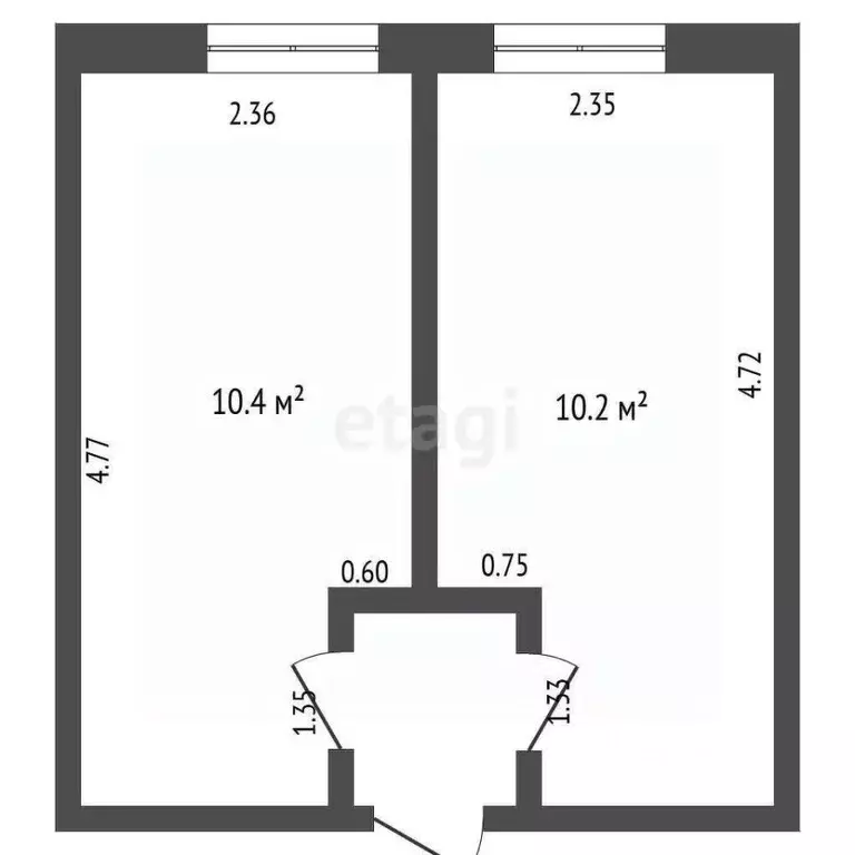 Студия Ярославская область, Ярославль просп. Октября, 44 (22.4 м) - Фото 1