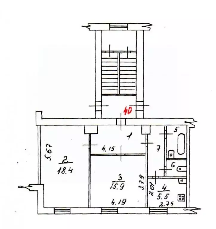 2-к кв. Московская область, Наро-Фоминск Южный мкр, ул. Ленина, 13 ... - Фото 2