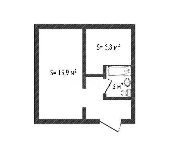 1-комнатная квартира: Абакан, микрорайон Нижняя Согра, улица ... - Фото 1