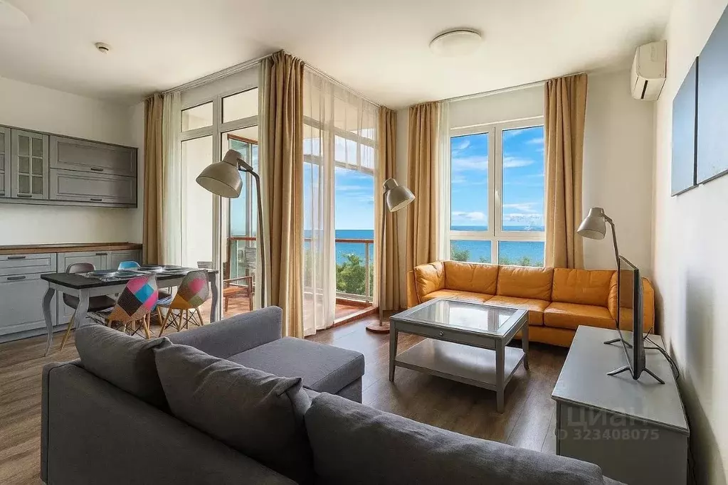 2-к кв. Крым, Ялта ул. Дражинского, 35Ц (65.0 м) - Фото 1