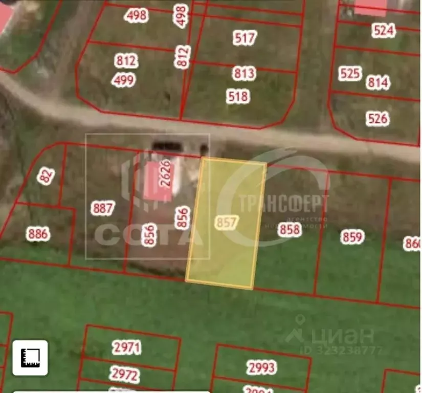 Участок в Воронежская область, Семилукский район, Губаревское с/пос, ... - Фото 0