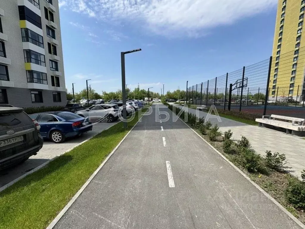 1-к кв. Тюменская область, Тюмень Полевая ул., 117к5 (34.1 м) - Фото 2