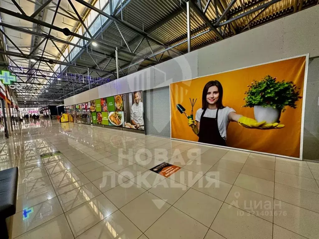 Торговая площадь в Омская область, Омск просп. Комарова, 13В (350 м) - Фото 1