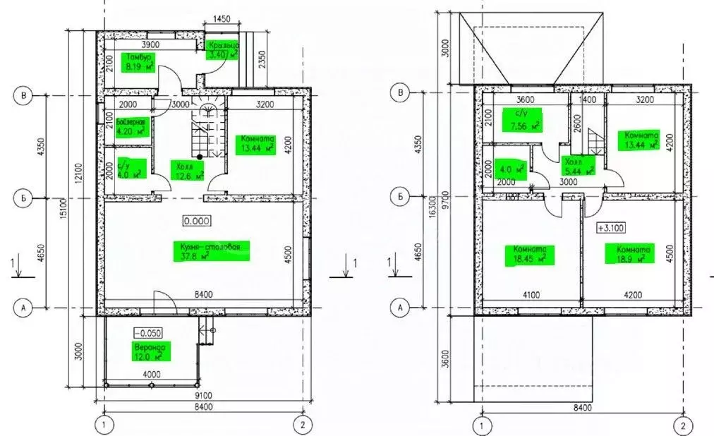 Дом в Нижегородская область, Нижний Новгород д. Афонино,  (176 м) - Фото 2