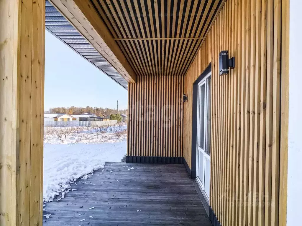 Дом в Новосибирская область, Мошковский район, пос. Октябрьский пер. ... - Фото 1