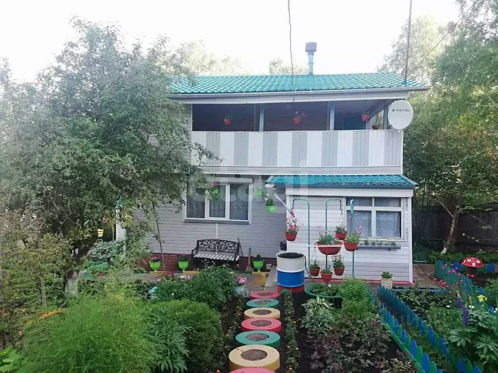 Дом в Красноярский край, Красноярск Октябрьское СНТ,  (100 м) - Фото 1