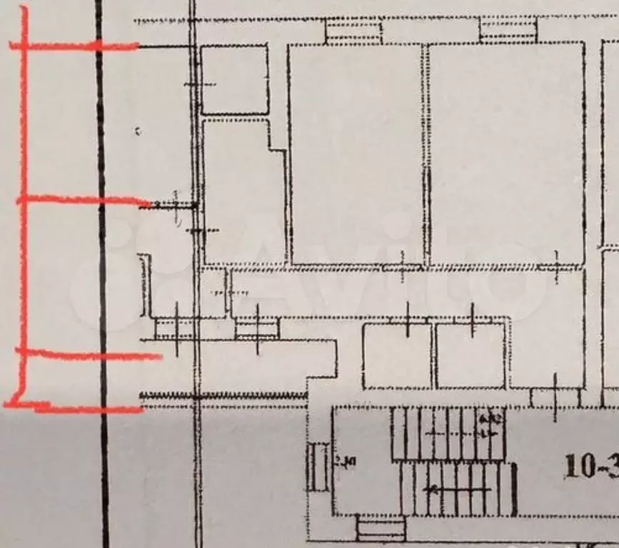 4-к. квартира, 87 м, 3/3 эт. - Фото 0