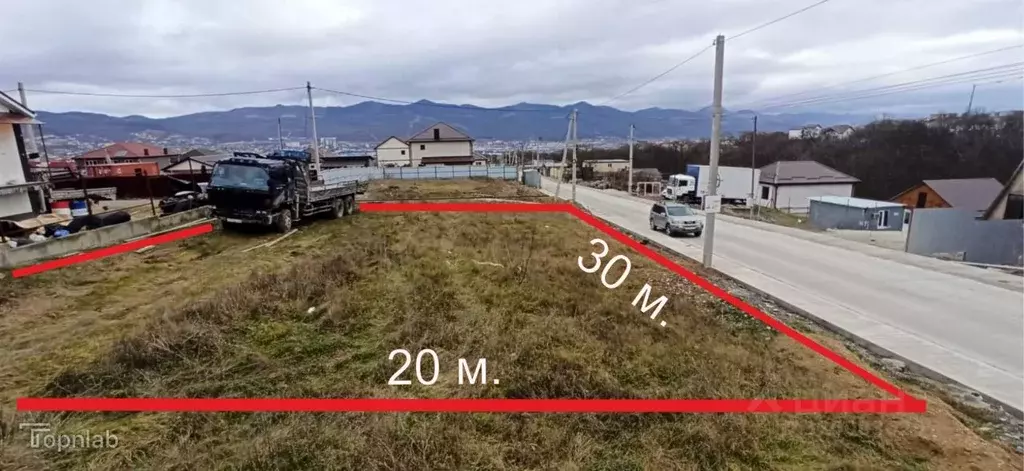 Участок в Краснодарский край, Новороссийск Золотая рыбка СНТ, 176 (6.0 ... - Фото 1