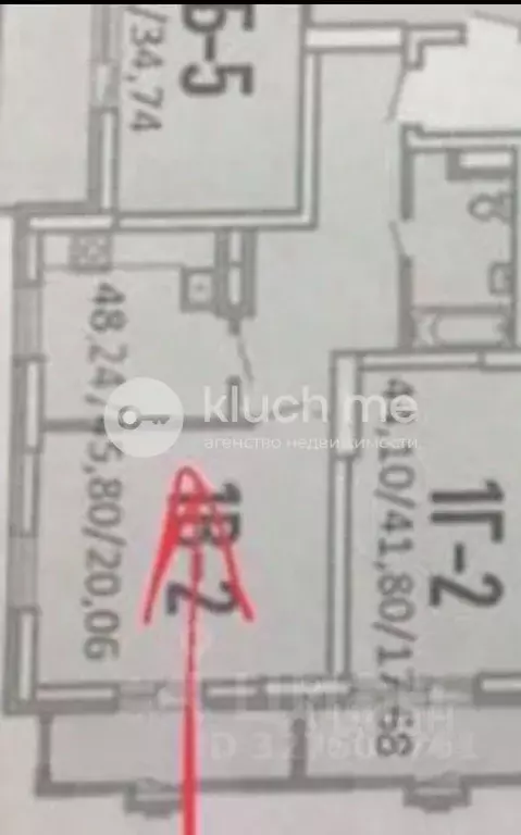 1-к кв. Татарстан, Казань ул. Четаева, 42А (45.0 м) - Фото 2