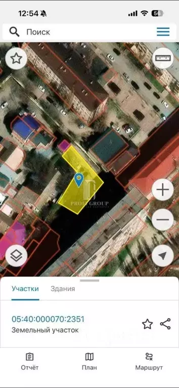 Участок в Дагестан, Махачкала просп. Имама шамиля, 6Б (4.5 сот.) - Фото 1