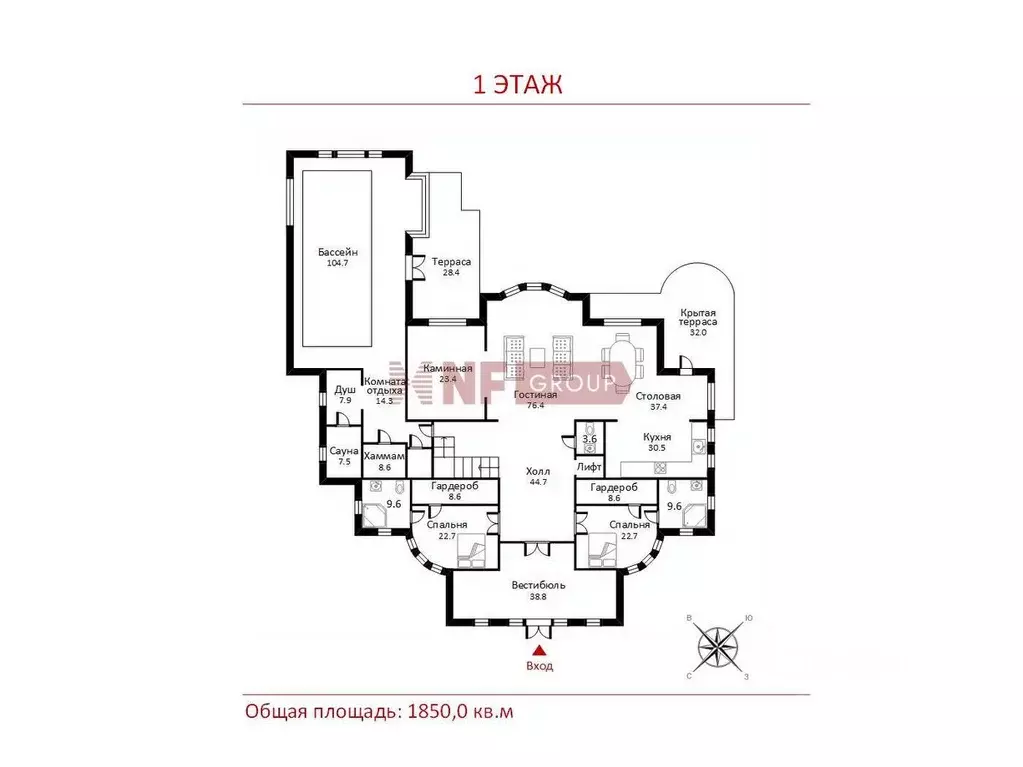 Коттедж в Москва д. Зименки, Антоновка кп, ул. Земляничная (1850 м) - Фото 2