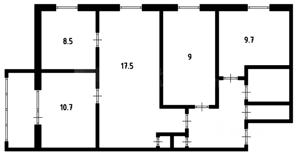 4-к кв. Тюменская область, Тюмень Микрорайон мыс, ул. Маршала ... - Фото 2